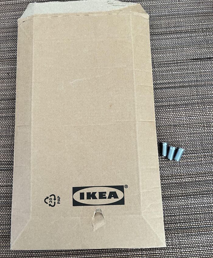 Ordered 4 Screws, Got 3, Found a Hole in the Package