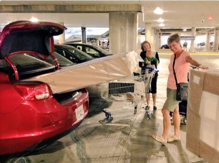 When Your Trunk is Way Too Small for IKEA Haul