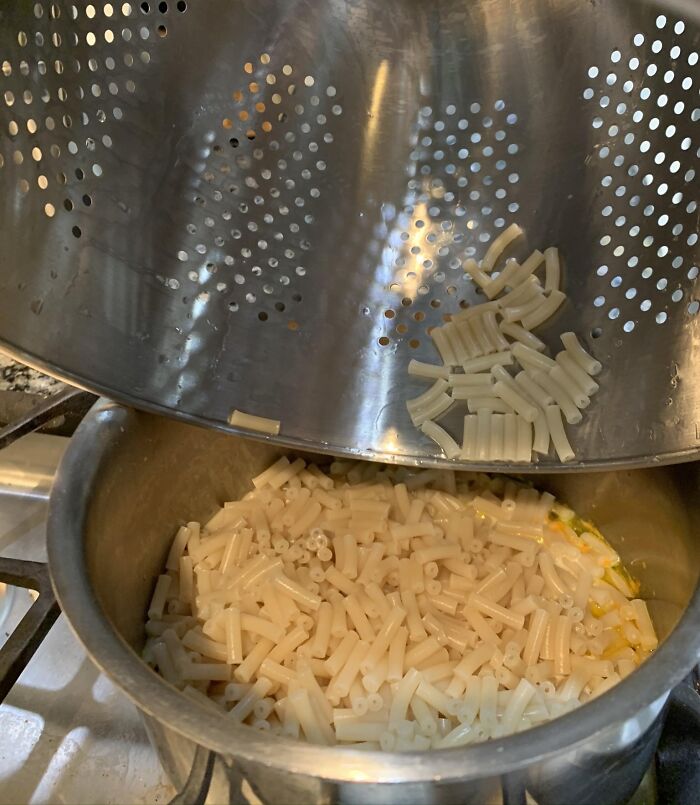Colander Lip Design - Pasta’s Worst Enemy