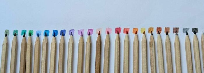 Colored Pencils: When the Tip is the Wrong Color