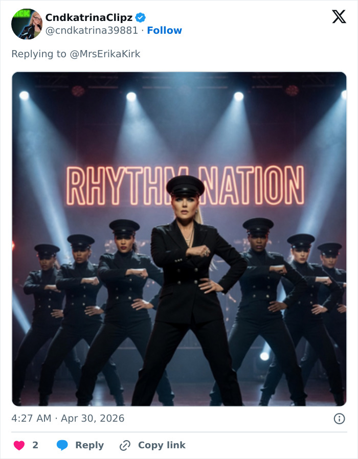 Erika Kirk's Dramatic Video Just Turned Into a Meme Goldmine