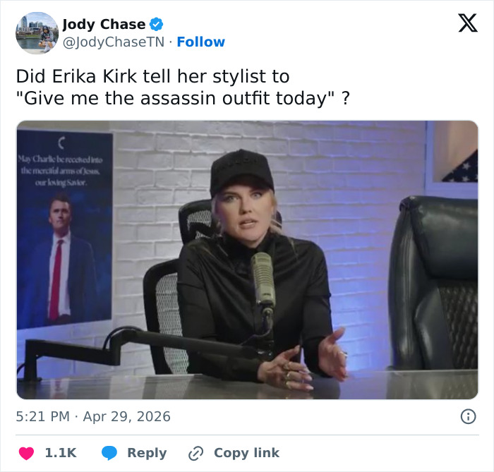 Erika Kirk's Dramatic Video Just Turned Into a Meme Goldmine