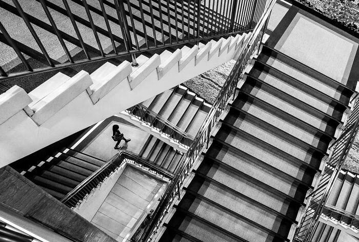 "Stuck in the Stair Maze" By Michiko Otomo