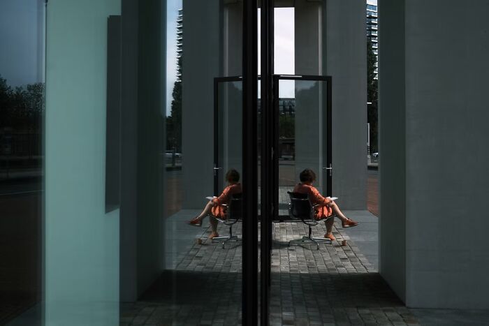 "Sunny Coffee Reflections" By Chris Van Dolleweerd