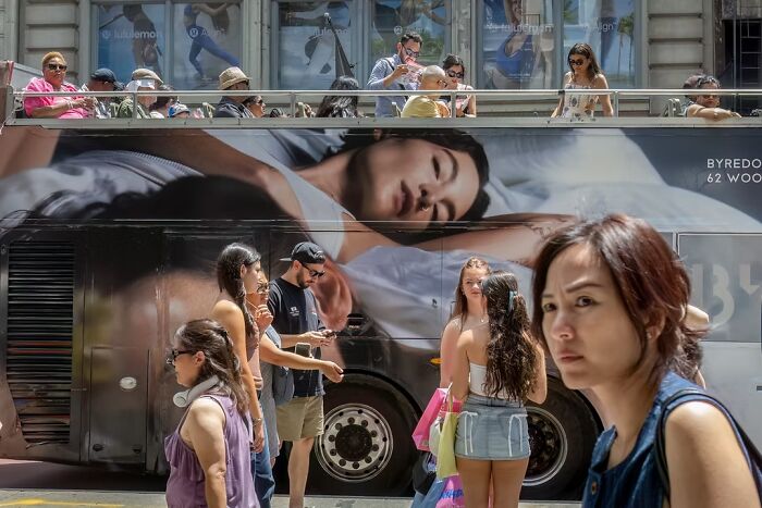 "Busy Broadway Corner" By Kim Keller