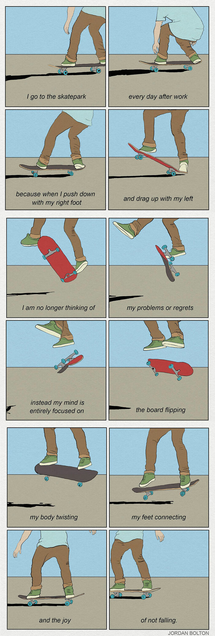 The Joy Of Not Falling