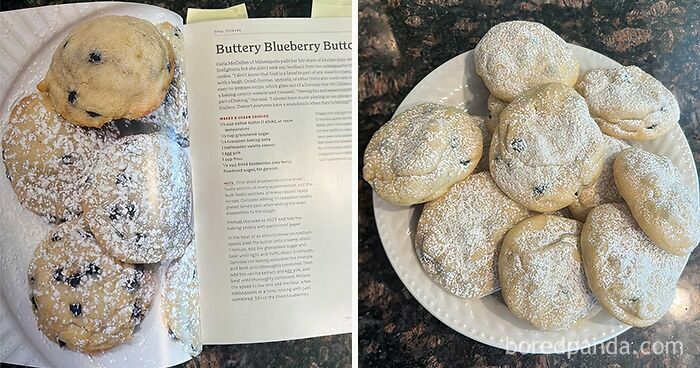 Buttery Blueberry Snacks: Expectation Vs Reality