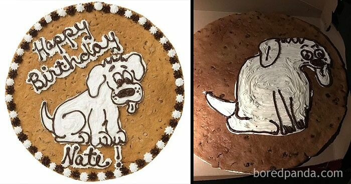 Cookie Cake for a Dog Party... Or a Comedy Show?