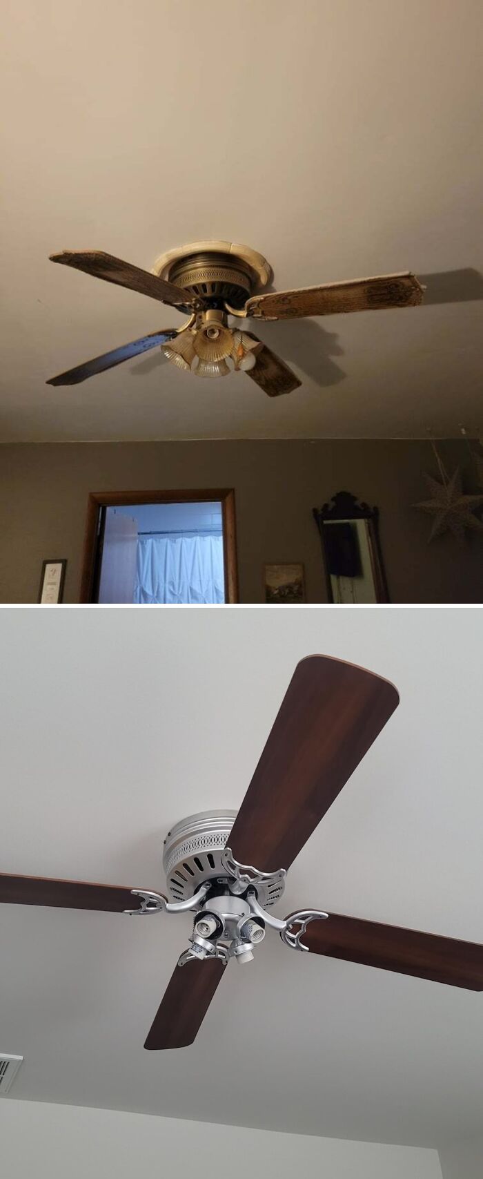 Fixed a Fan for Free Instead of Paying $16 for New Blades—Before and After!