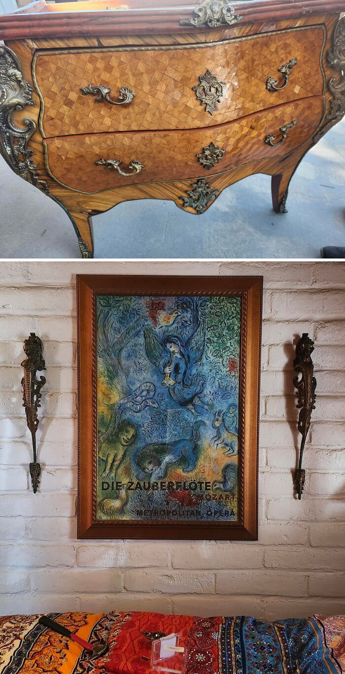 Bought a Broken Bombay Cabinet for $20—All About Those Fixtures!