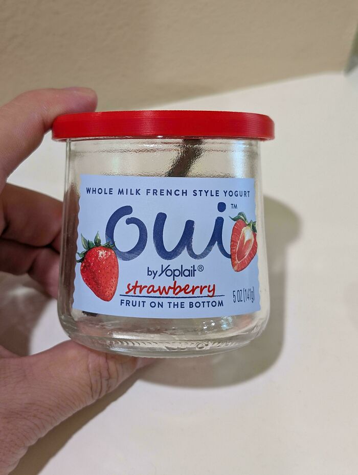 Don’t Toss Those Glass Yogurt Jars—They’re Perfect for Organizing Small Stuff!