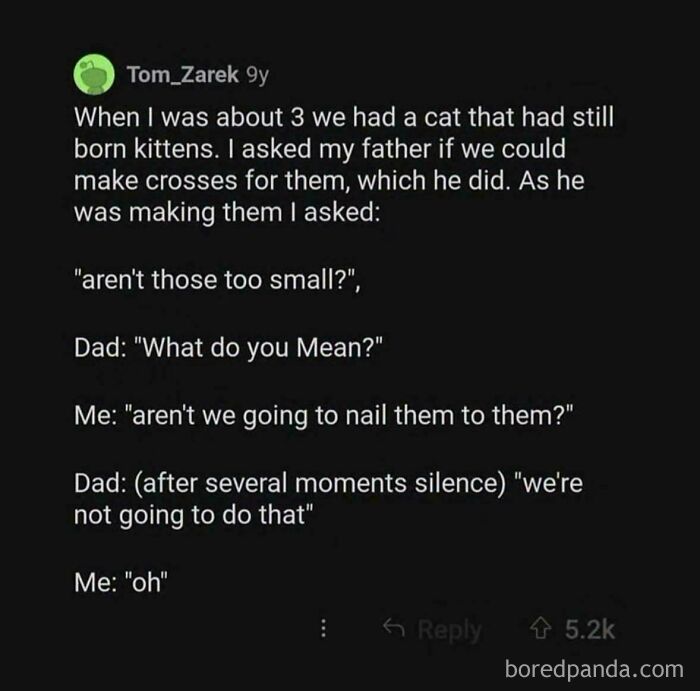 Why Would You Think That