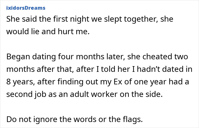 Those Weird Dating Red Flags People Wish They’d Spotted Sooner