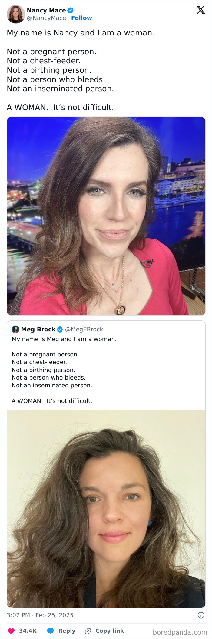 Wait, Nancy Mace Is Trans? Mind Blown!