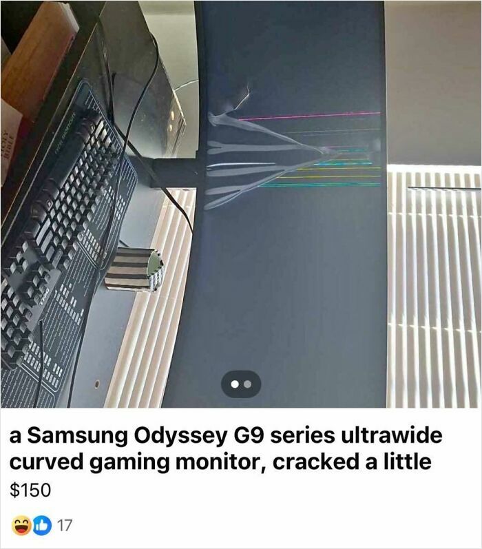 At Least The Monitor Was Crazy Expensive When New