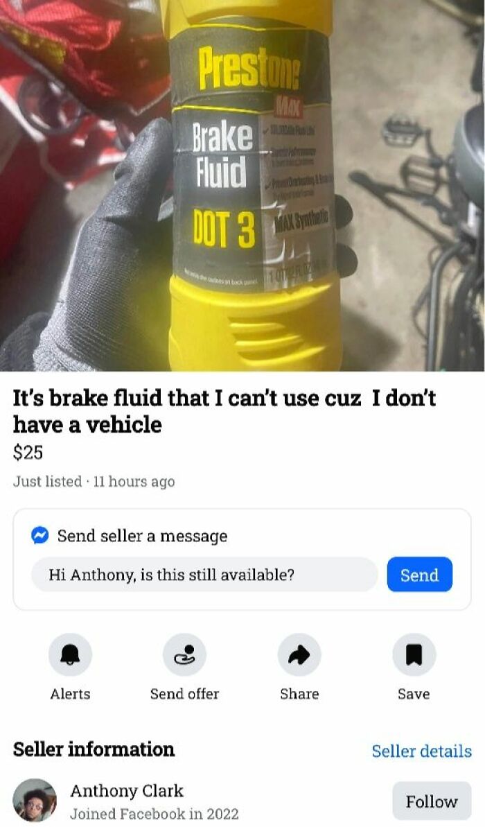 Most Entertaining Marketplace Ad Ever (Drugs Are Bad, Folks!)