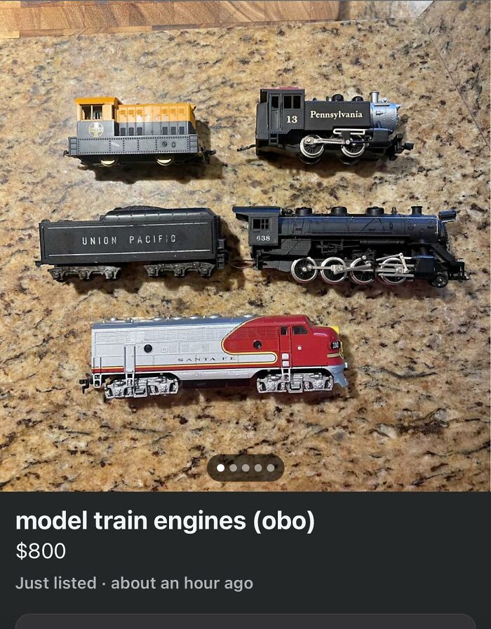 $800? This Toy Train Is Just Dollar Store Junk