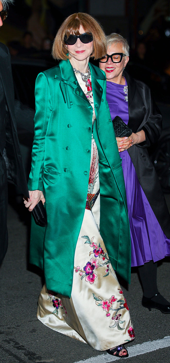 Anna Wintour’s Emerald Drama