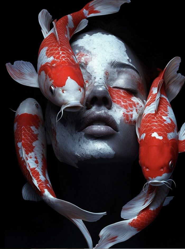 Wait, This Artist Actually Melts Faces Into Nature And Stuff? (40 Pics)