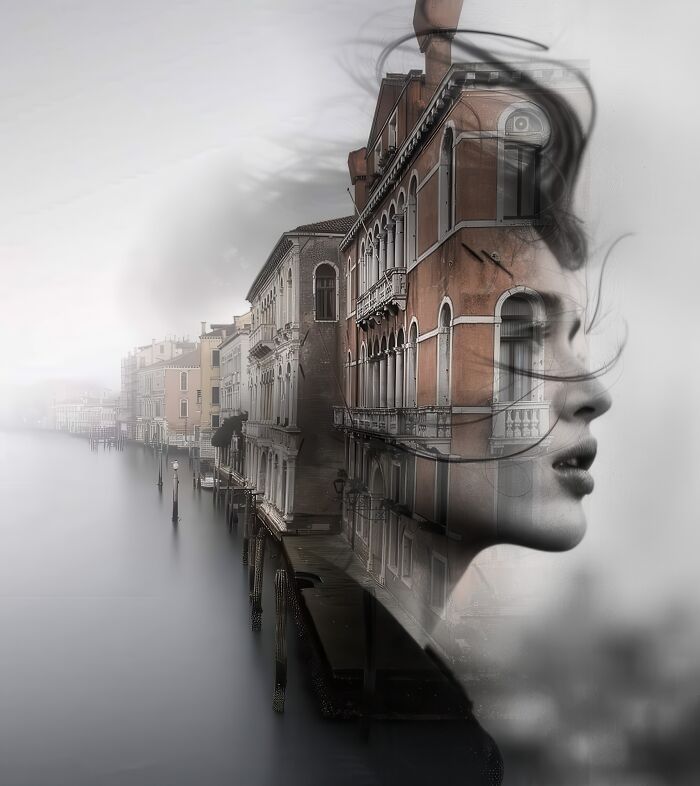 Wait, This Artist Actually Melts Faces Into Nature And Stuff? (40 Pics)