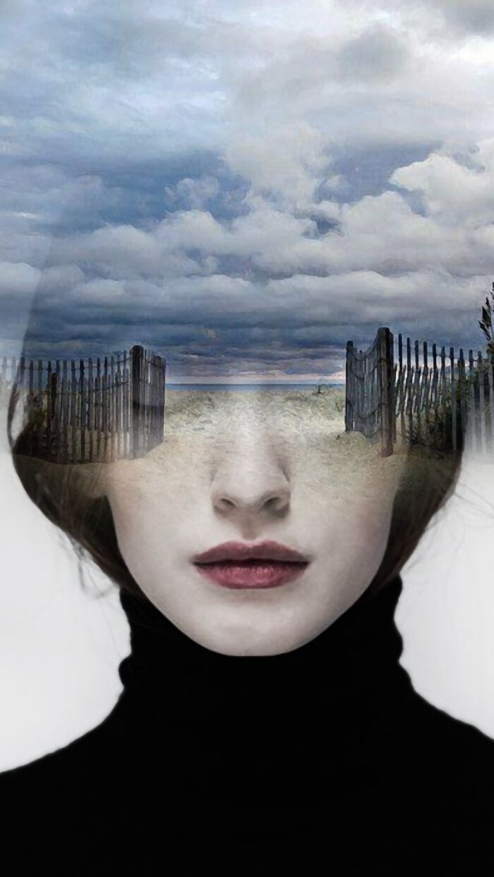 Wait, This Artist Actually Melts Faces Into Nature And Stuff? (40 Pics)