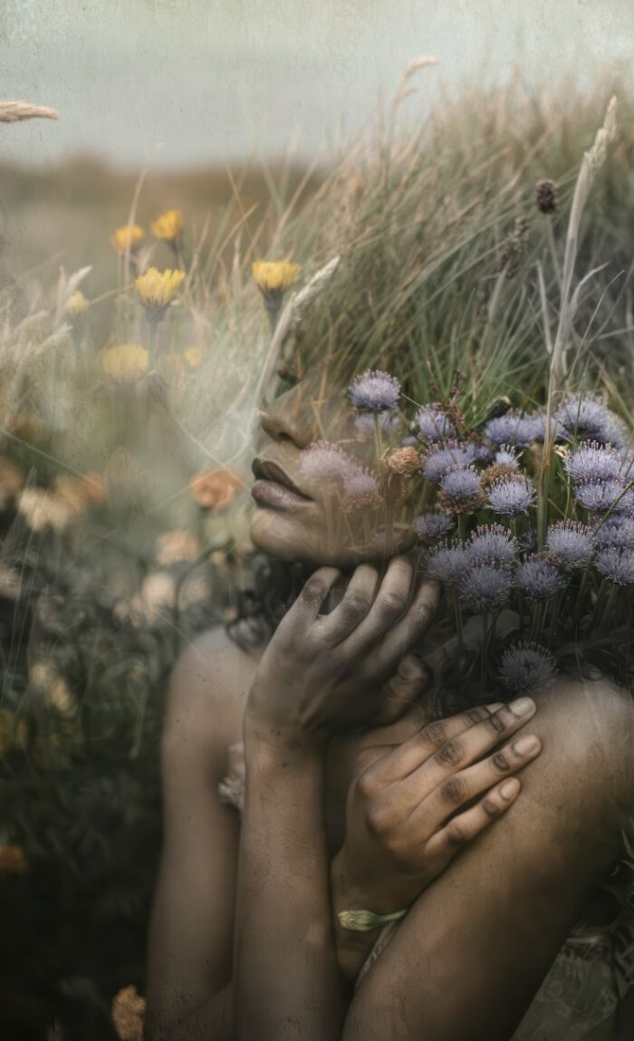 Wait, This Artist Actually Melts Faces Into Nature And Stuff? (40 Pics)