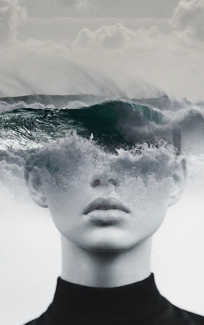 Wait, This Artist Actually Melts Faces Into Nature And Stuff? (40 Pics)