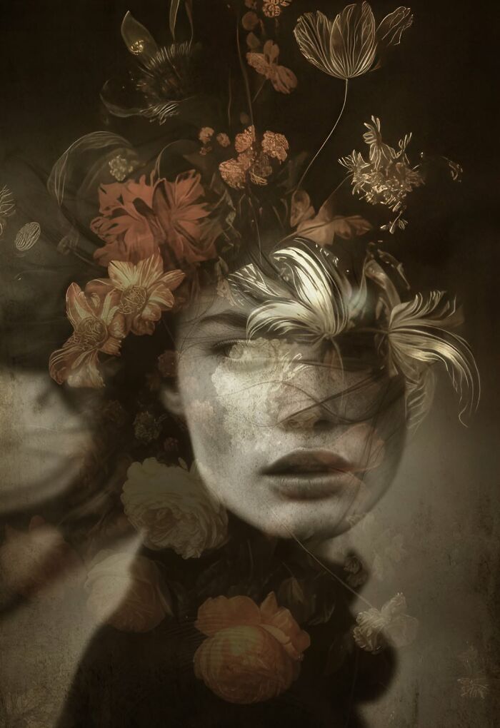 Wait, This Artist Actually Melts Faces Into Nature And Stuff? (40 Pics)