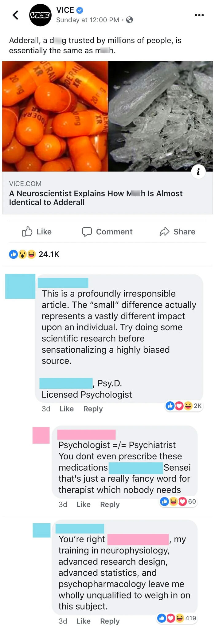 When A Psychologist Gave VICE The Ultimate Clapback