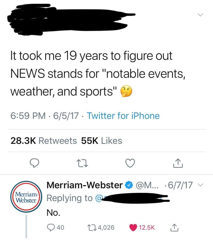 Merriam-Webster’s One-Word Shut Down Of A Wild Claim