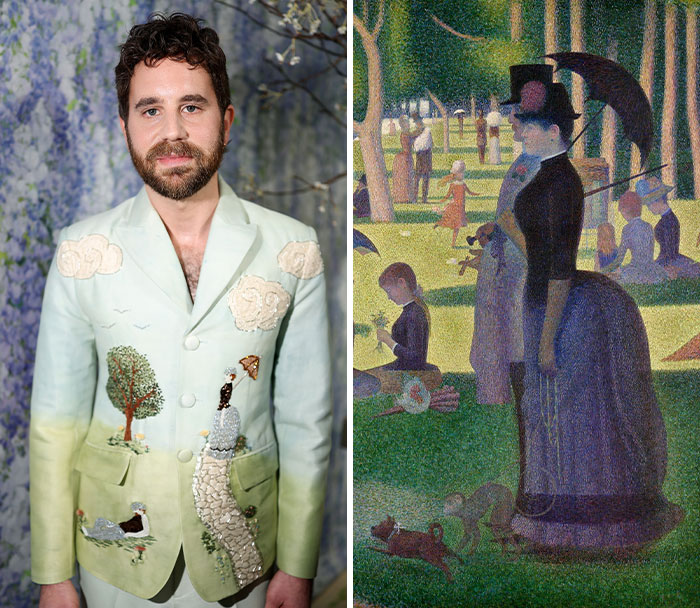 Ben Platt - Pointillism Suit!