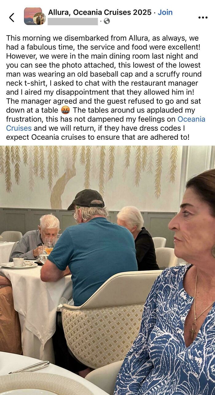 Dining Drama: Hat Off or Else!