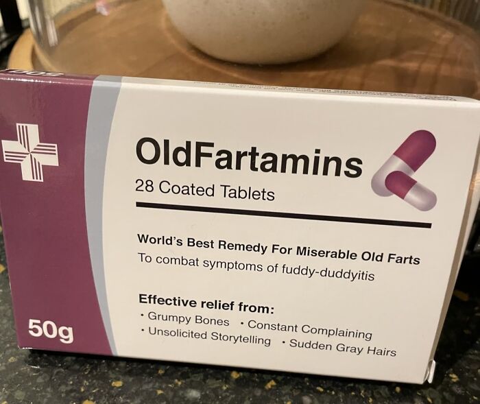 Multivitamins Are So Boring—Switch It Up with the Old Fartimins Candy Pill Box (Sugar Overload Guaranteed)