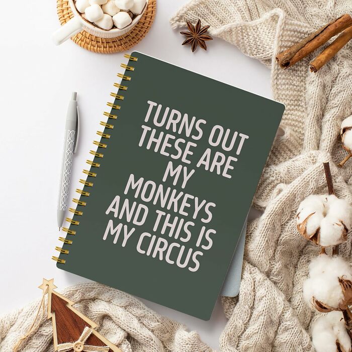 When Mom Hits ‘Not My Circus, Not My Monkeys’ Mode, This Notebook Is Her New BFF