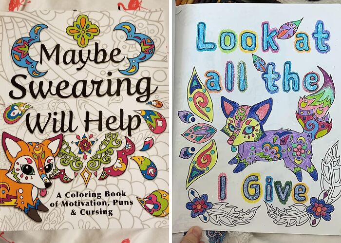 Maybe Swearing Will Help? The Coloring Book That Proves We Did NOT Get Our Vocabulary From Dad