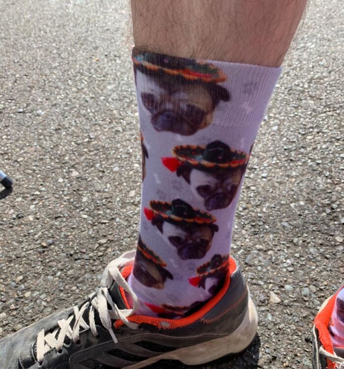 Custom Socks With Mom’s Face—Because Nothing Says ‘I Love You’ Like Wearing Her on Your Feet
