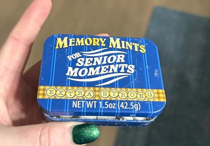 Memory Mints: Pop One and Maybe Mom Will Remember She Told You That Story Like Three Times Already