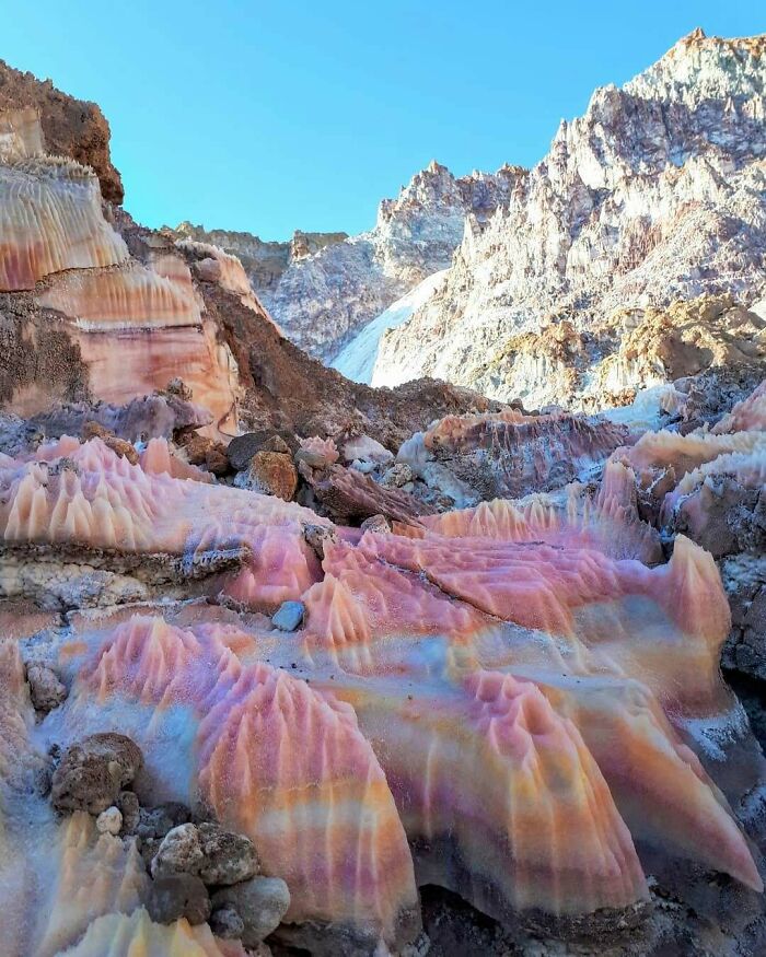 Salt Rock Madness In Iran