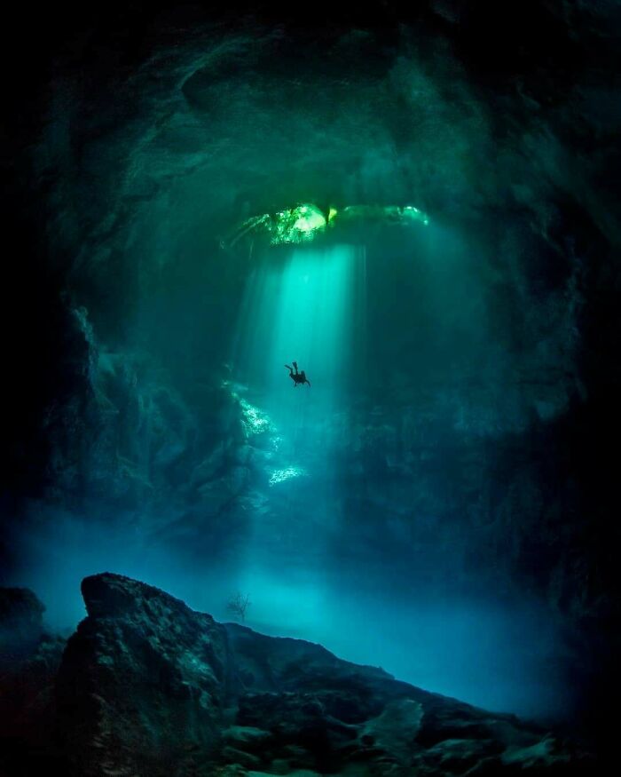 Tulum’s Freshwater Sinkhole With Crystal Clear Views