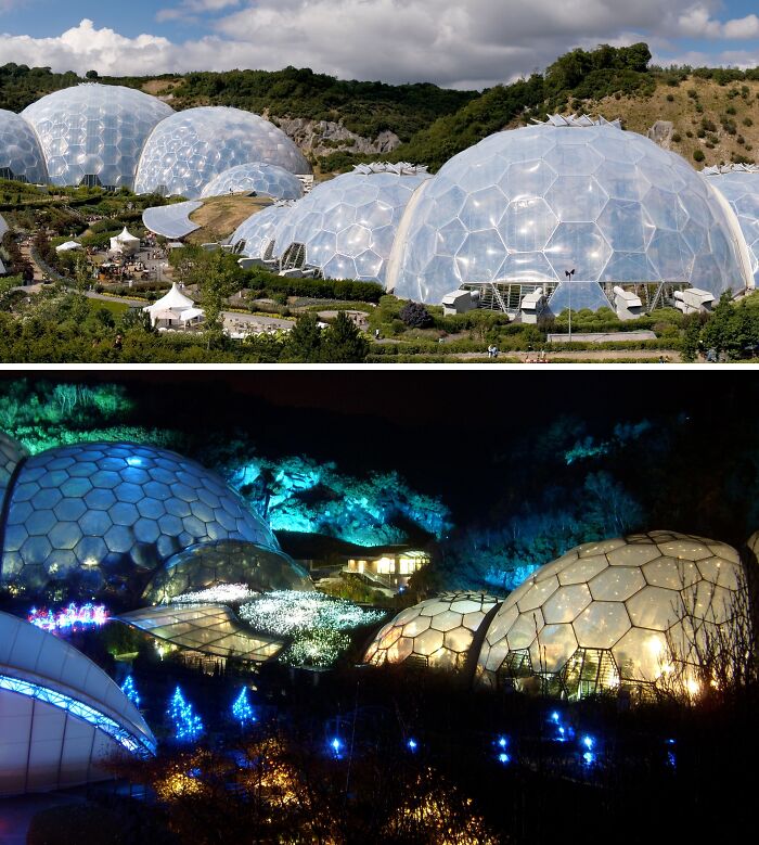 Eden Project Domes – Geodesic Alien Pods?