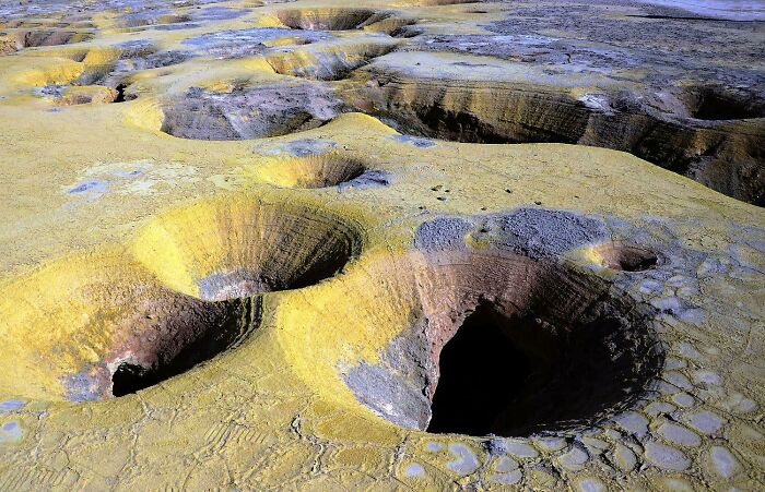 Volcanic Crater On Nisyros Island That Screams Sci-Fi