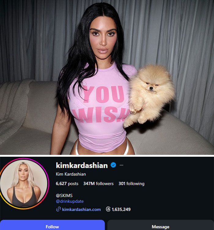 Kim Kardashian – 5.1 Million GONE