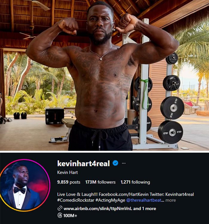 Kevin Hart – 2.6 Million Followers Vanished