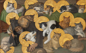 20 Cat Paintings That Make Cats Look Like the Royal Weirdos They Truly Are