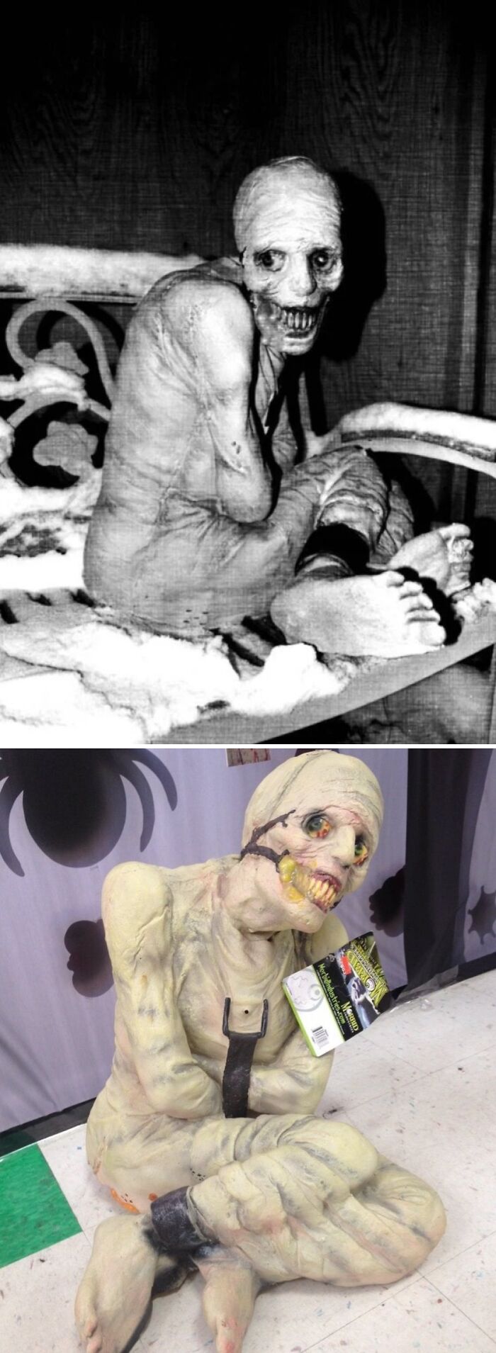 The Russian Sleep Experiment photo? Just a Halloween Prop!