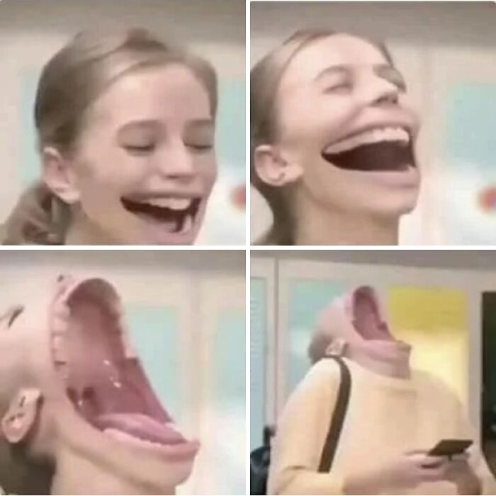 That Weird Face Picture? It’s From a Mobile Phone Commercial