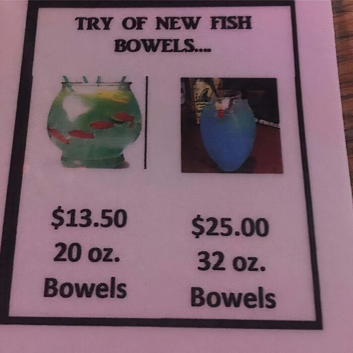 This Menu Packed Wrongness Into One Page