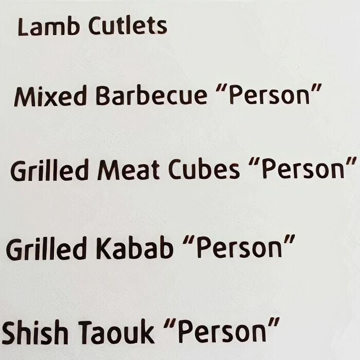 Mixed Barbecue Person, Because Why Not?