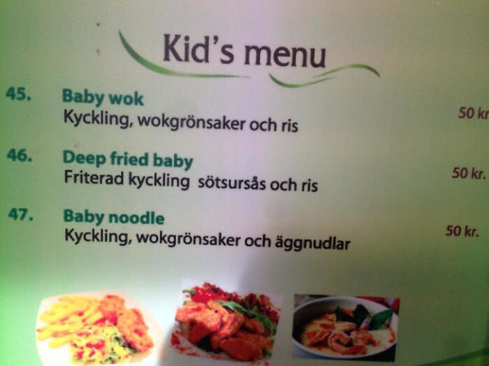 Yeah, I'll Have One Deep Fried Baby, Please!