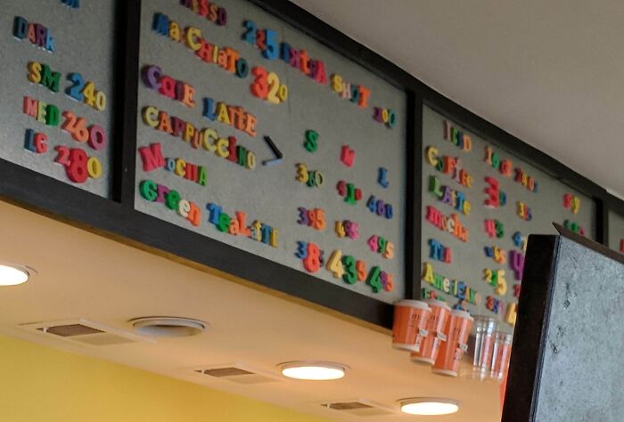 This Coffee Shop Menu Gave Me A Headache